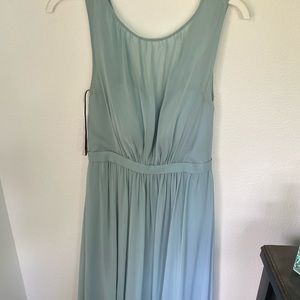 Baby blue long dress by Jenny Woo